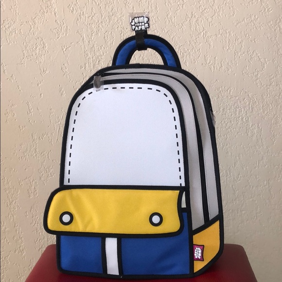 Jump From Paper Backpack & Matching Wallet - Picture 2 of 8